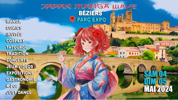 Béziers - Japan Manga Wave - L'Agenda Geek